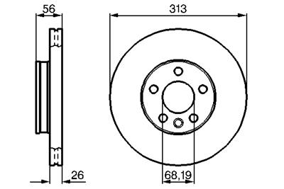 BOSCH 0 986 478 296 Číslo výrobce: BD241. EAN: 3165143445471.