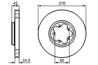 BOSCH 0 986 479 B28 Číslo výrobce: BD2029. EAN: 4047025348799.