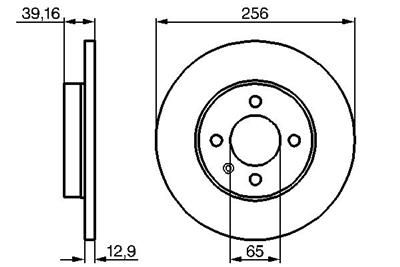 BOSCH 0 986 478 329 Číslo výrobce: BD271. EAN: 4047024094635.