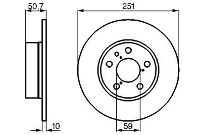 BOSCH 0 986 479 B31 Číslo výrobce: BD2032. EAN: 4047025357630.