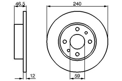 BOSCH 0 986 478 353 Číslo výrobce: BD293. EAN: 4047024199262.