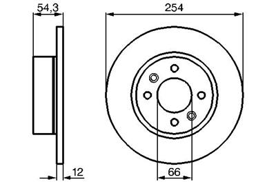 BOSCH 0 986 478 390 Číslo výrobce: BD326. EAN: 4047024199521.