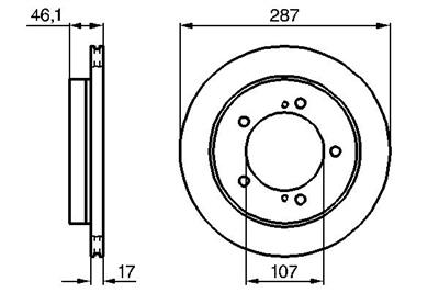 BOSCH 0 986 478 422 Číslo výrobce: BD353. EAN: 4047024093669.