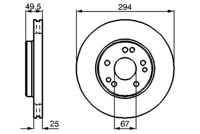BOSCH 0 986 478 428 Číslo výrobce: BD359. EAN: 3165143163504.