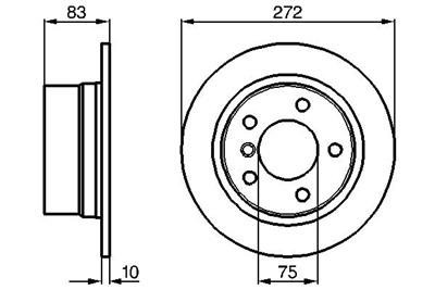 BOSCH 0 986 478 439 Číslo výrobce: BD370. EAN: 3165143163283.