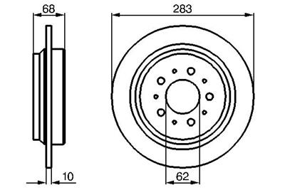 BOSCH 0 986 478 445 Číslo výrobce: BD376. EAN: 3165143163368.