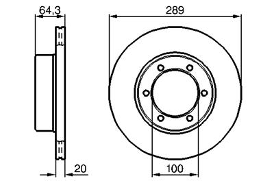 BOSCH 0 986 478 453 Číslo výrobce: BD384. EAN: 4047024093805.