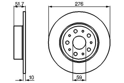 BOSCH 0 986 478 463 Číslo výrobce: BD394. EAN: 4047024093850.