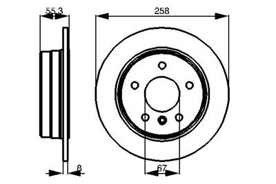 BOSCH 0 986 478 475 Číslo výrobce: BD404. EAN: 3165143199688.