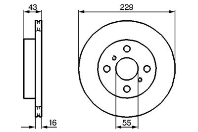 BOSCH 0 986 478 491 Číslo výrobce: BD417. EAN: 3165143199763.
