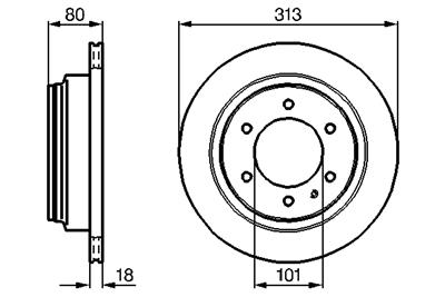 BOSCH 0 986 478 496 Číslo výrobce: BD422. EAN: 3165143200537.