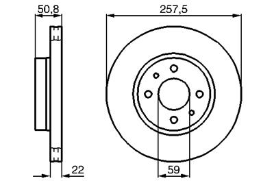BOSCH 0 986 478 512 Číslo výrobce: BD436. EAN: 4047024159273.