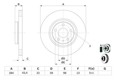 BOSCH 0 986 478 521 Číslo výrobce: BD444. EAN: 3165141234855.