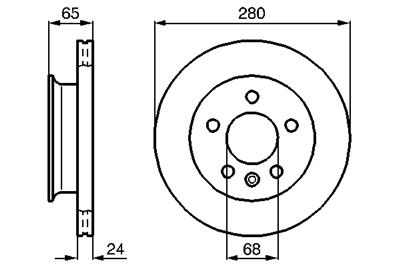 BOSCH 0 986 478 548 Číslo výrobce: BD470. EAN: 3165142957456.