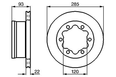 BOSCH 0 986 478 555 Číslo výrobce: BD477. EAN: 4047024094161.