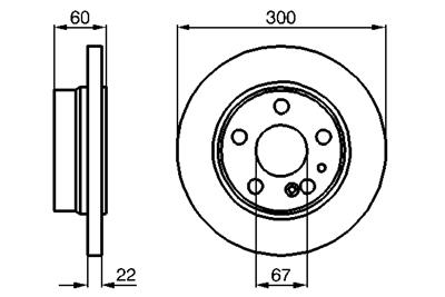 BOSCH 0 986 478 566 Číslo výrobce: BD488. EAN: 3165142694658.