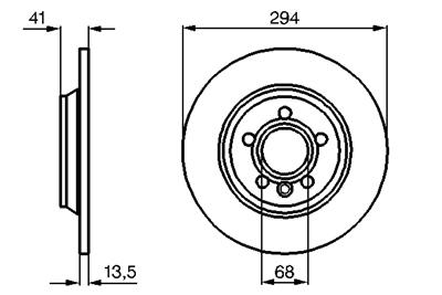 BOSCH 0 986 478 569 Číslo výrobce: BD491. EAN: 3165143199572.