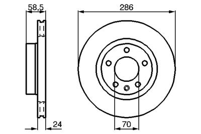 BOSCH 0 986 478 594 Číslo výrobce: BD514. EAN: 3165142429458.