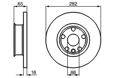 BOSCH 0 986 478 613 Číslo výrobce: BD531. EAN: 3165142287065.