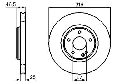 BOSCH 0 986 478 625 Číslo výrobce: BD543. EAN: 3165142460017.