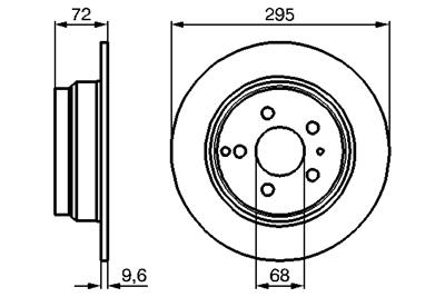 BOSCH 0 986 478 628 Číslo výrobce: BD546. EAN: 4047024094512.