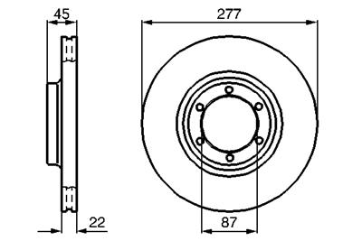 BOSCH 0 986 478 635 Číslo výrobce: BD553. EAN: 4047024094598.