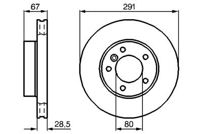 BOSCH 0 986 478 691 Číslo výrobce: BD605. EAN: 3165141123937.