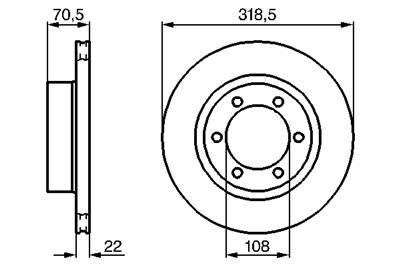 BOSCH 0 986 478 698 Číslo výrobce: BD612. EAN: 4047024094994.
