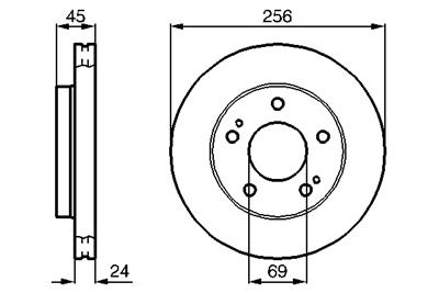 BOSCH 0 986 478 708 Číslo výrobce: BD622. EAN: 4047024095021.