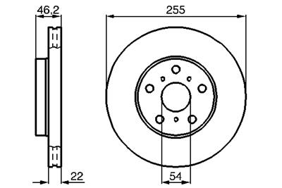 BOSCH 0 986 478 725 Číslo výrobce: BD638. EAN: 4047024200357.