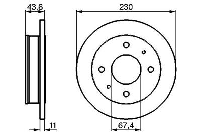BOSCH 0 986 478 727 Číslo výrobce: BD640. EAN: 4047024200432.