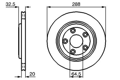 BOSCH 0 986 478 777 Číslo výrobce: BD687. EAN: 3165143376508.