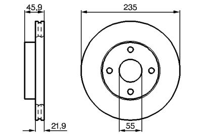 BOSCH 0 986 478 787 Číslo výrobce: BD695. EAN: 4047024200760.