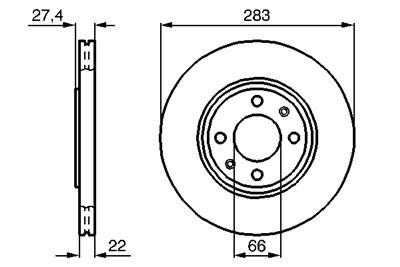BOSCH 0 986 478 834 Číslo výrobce: BD734. EAN: 4047024095328.