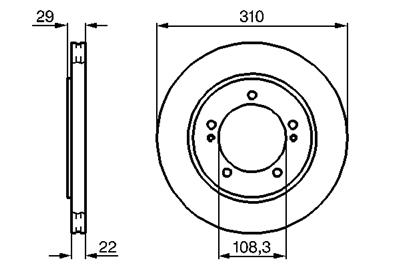 BOSCH 0 986 478 839 Číslo výrobce: BD739. EAN: 4047024200890.