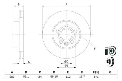 BOSCH 0 986 478 846 Číslo výrobce: BD746. EAN: 3165141246131.