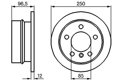 BOSCH 0 986 478 863 Číslo výrobce: BD762. EAN: 3165141246292.
