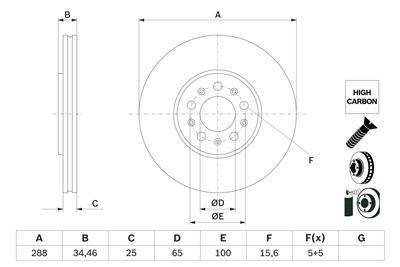 BOSCH 0 986 478 867 Číslo výrobce: BD766. EAN: 3165143117576.