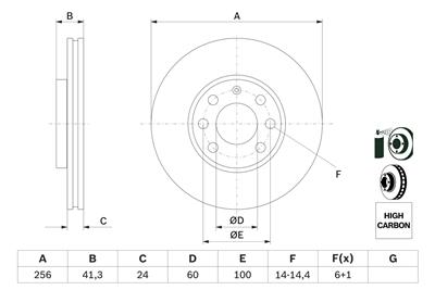 BOSCH 0 986 478 881 Číslo výrobce: BD780. EAN: 3165143117651.