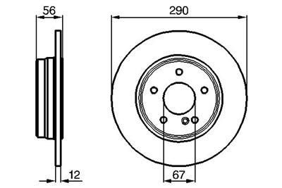 BOSCH 0 986 478 899 Číslo výrobce: BD798. EAN: 3165143118092.