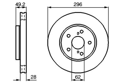 BOSCH 0 986 478 968 Číslo výrobce: BD866. EAN: 4047024201163.