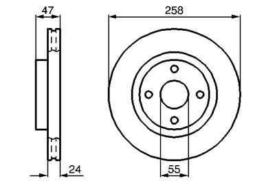 BOSCH 0 986 478 989 Číslo výrobce: BD886. EAN: 3165143442685.