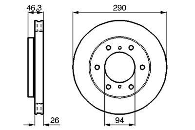 BOSCH 0 986 478 990 Číslo výrobce: BD887. EAN: 4047024201118.