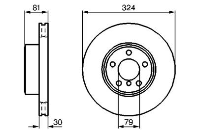 BOSCH 0 986 479 002 Číslo výrobce: BD896. EAN: 3165143686577.