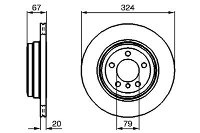 BOSCH 0 986 479 004 Číslo výrobce: BD898. EAN: 3165143686591.