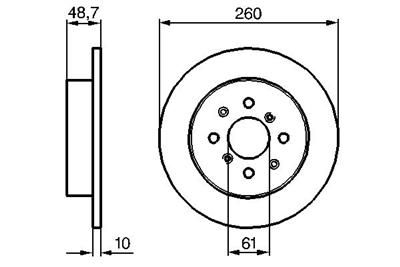 BOSCH 0 986 479 014 Číslo výrobce: BD906. EAN: 4047024094246.