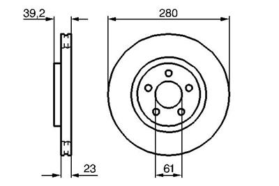 BOSCH 0 986 479 029 Číslo výrobce: BD916. EAN: 3165143567548.