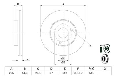 BOSCH 0 986 479 039 Číslo výrobce: BD926. EAN: 3165143686539.