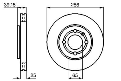 BOSCH 0 986 479 054 Číslo výrobce: BD932. EAN: 4047024241299.