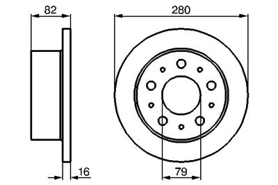 BOSCH 0 986 479 066 Číslo výrobce: BD1003. EAN: 3165143963289.